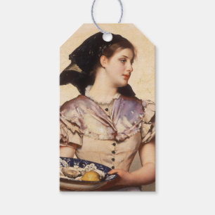 The Oyster Girl (by Karl Gussow) Gift Tags