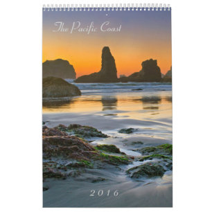 The Pacific Coast 2016 - Seals and Scenics Calendar