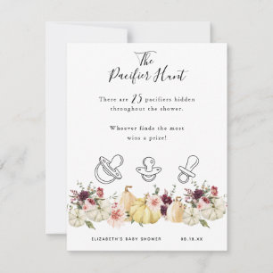 The Pacifier Hunt Baby Shower Game