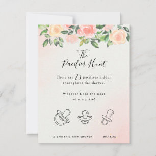 The Pacifier Hunt Baby Shower Game