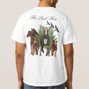 The Pack Run T-shirt by James Michael Miller 