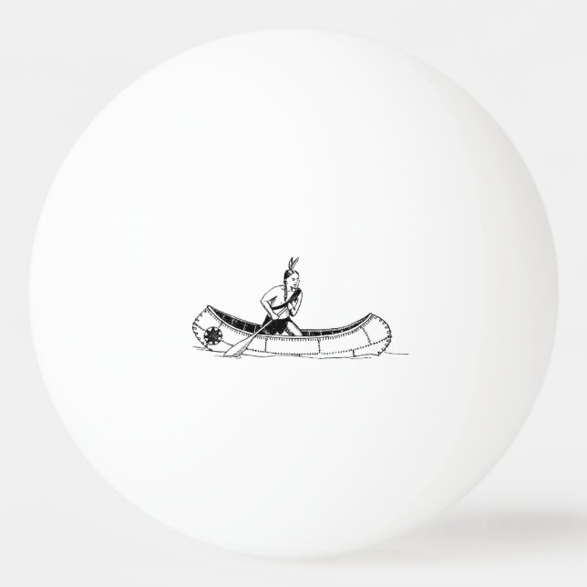 THE PADDLER Ping-Pong Ball (Front)