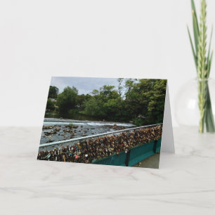 The padlock bridge card
