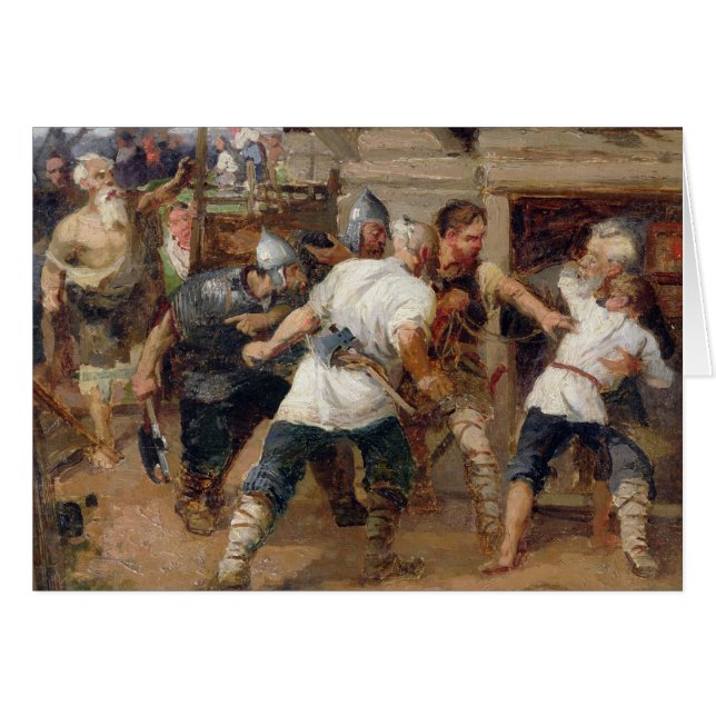 The Pagans killed the first Christians (Front Horizontal)