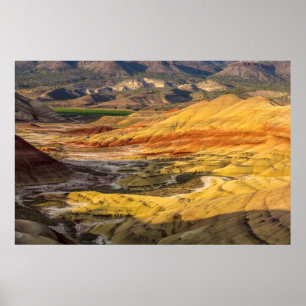 The Painted Hills In The John Day Fossil Beds 3 Poster