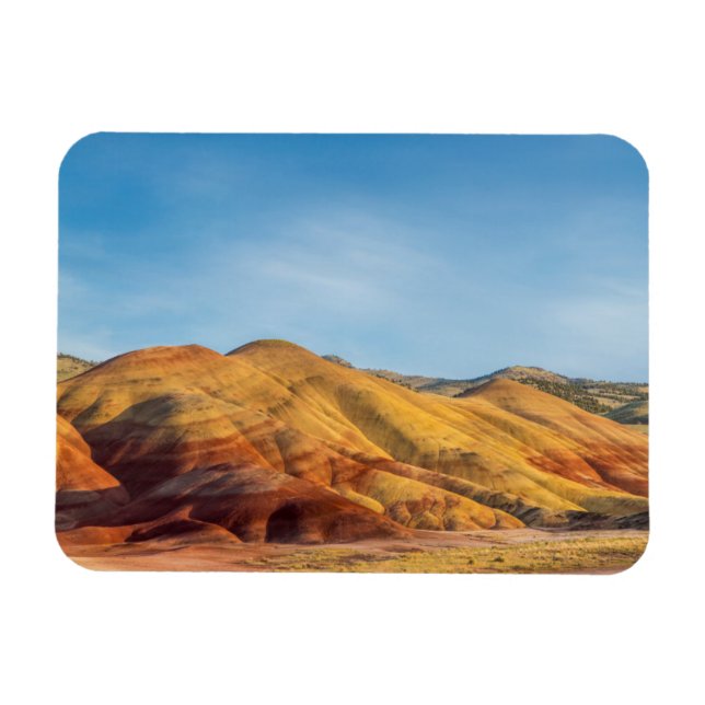 The Painted Hills In The John Day Fossil Beds Magnet (Horizontal)
