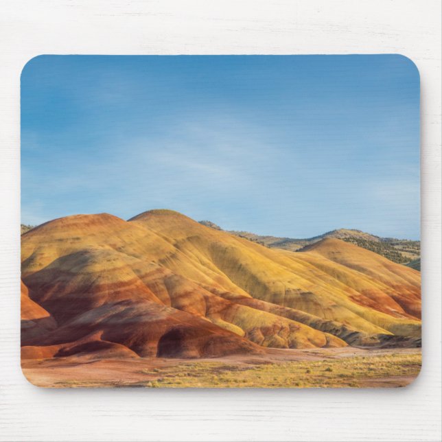 The Painted Hills In The John Day Fossil Beds Mouse Pad (Front)