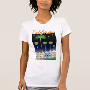 The Painted Ladies at Night   San Francisco T-Shirt