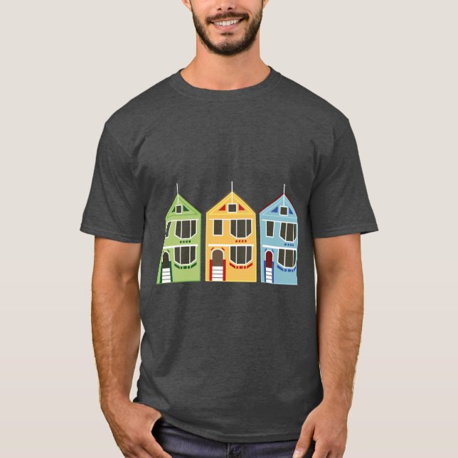 The Painted Ladies from San Francisco T-Shirt (Front)