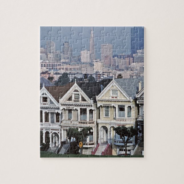 The Painted Ladies San Francisco Jigsaw Puzzle (Vertical)