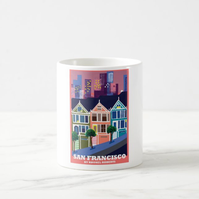 The Painted Ladies Victorian Mug (Center)