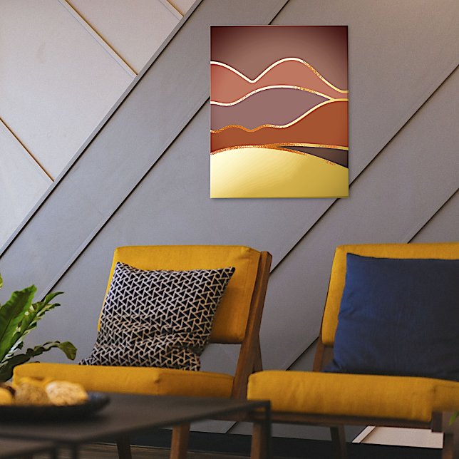 The Painted Mountains Foil Prints (Creator Uploaded)