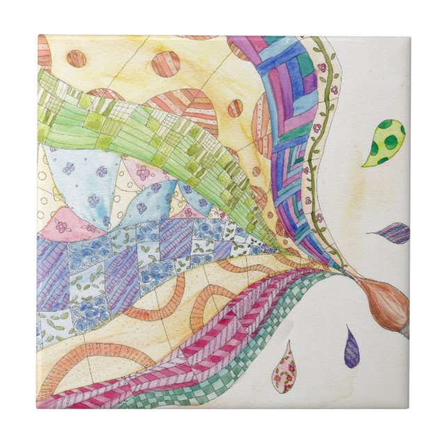 The Painted Quilt Tile (Front)