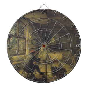 The Painter in his Workshop (Artist's Studio) Dartboard