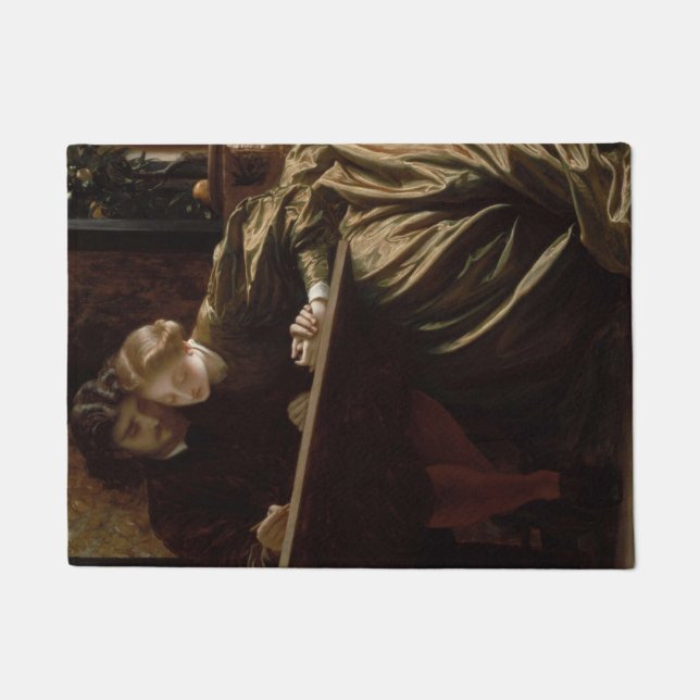 The Painter's Honeymoon (by Frederic Leighton) Doormat (Front)