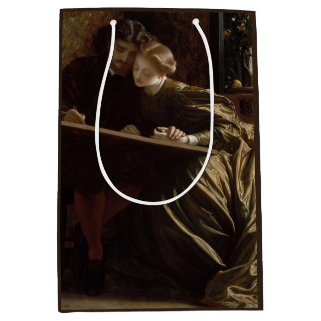 The Painter's Honeymoon (by Frederic Leighton) Medium Gift Bag (Front)