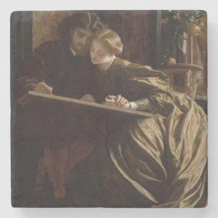 The Painter's Honeymoon (by Frederic Leighton) Stone Coaster
