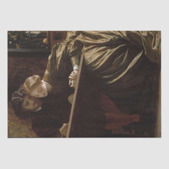 The Painter's Honeymoon (by Frederic Leighton) Tissue Paper (Front)