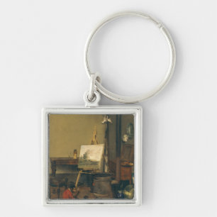 The Painter's Monkey Key Ring