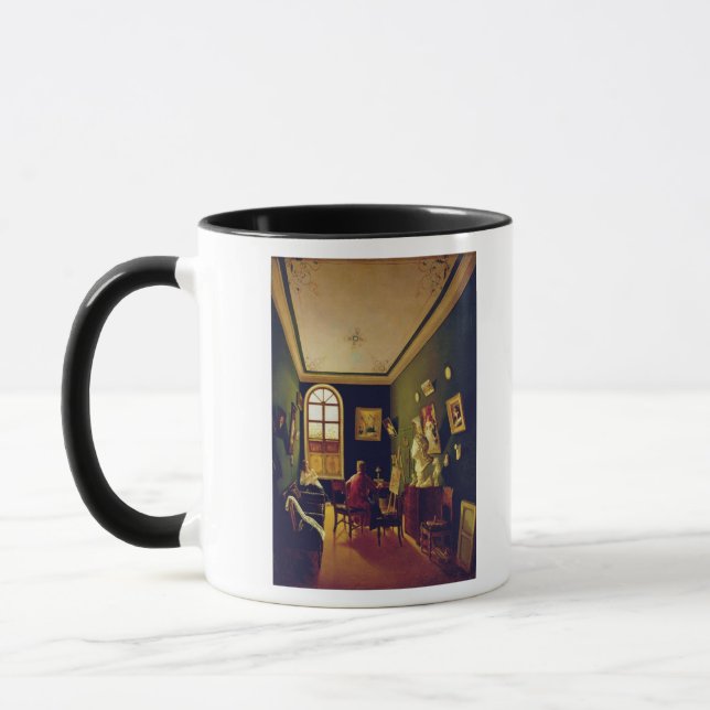 The Painter's Studio, 1843 Mug (Left)