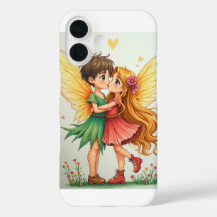 The pair of love fairy iPhone 16 Cases