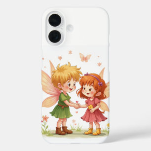 The pair of love fairy iPhone 16 Cases