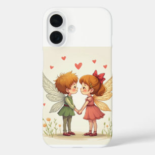The pair of love fairy iPhone 16 Cases