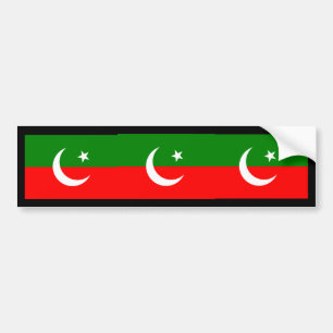 the Pakistan Tehreek e Insaf, Pakistan Bumper Sticker