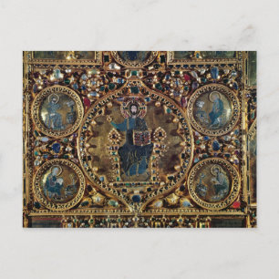 The Pala d'Oro, detail of Christ in Majesty with Postcard