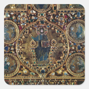 The Pala d'Oro, detail of Christ in Majesty with Square Sticker