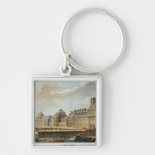The Palace and Garden of the Tuileries, 1757 Key Ring