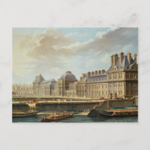 The Palace and Garden of the Tuileries, 1757 Postcard