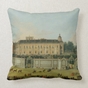 The Palace of Aranjuez, 1756 (oil on canvas) Cushion