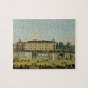 The Palace of Aranjuez, 1756 (oil on canvas) Jigsaw Puzzle