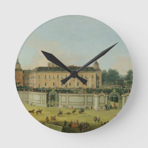 The Palace of Aranjuez, 1756 (oil on canvas) Round Clock