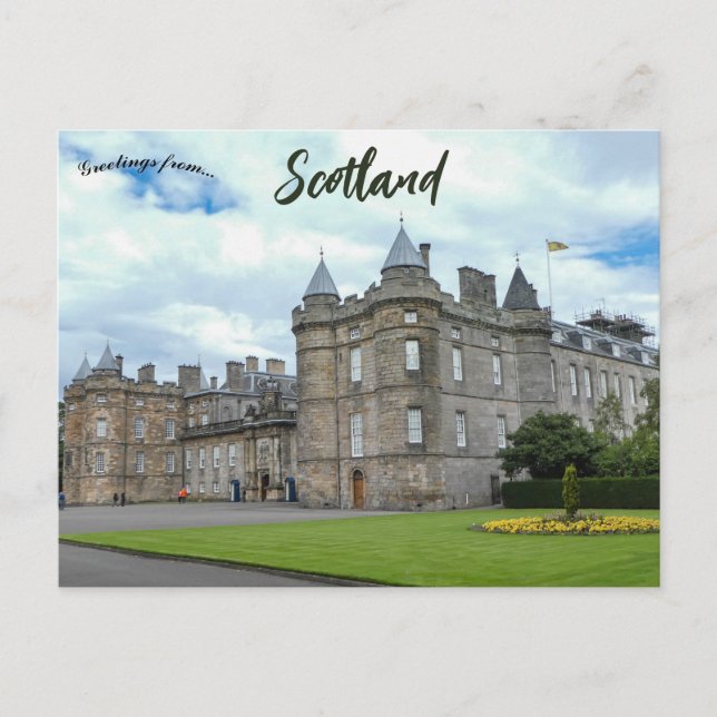 The Palace of Holyroodhouse Edinburgh Scotland Postcard (Front)