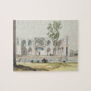 The Palace of Tchar-Bag at Isfahan, Persia, plate Jigsaw Puzzle