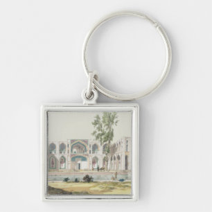 The Palace of Tchar-Bag at Isfahan, Persia, plate Key Ring