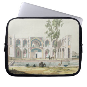 The Palace of Tchar-Bag at Isfahan, Persia, plate Laptop Sleeve