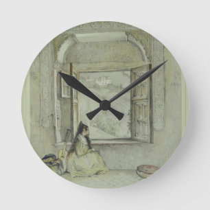 The Palace of the Generalife, from the Casa de Cha Round Clock