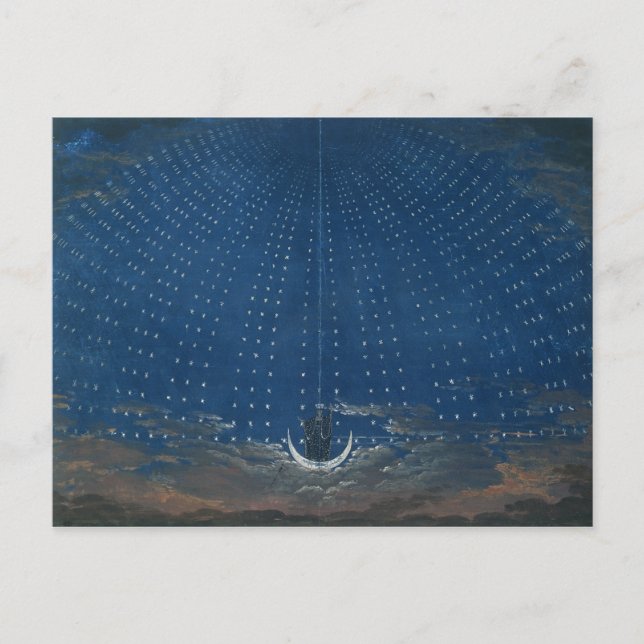 The Palace of the Queen of the Night Postcard (Front)