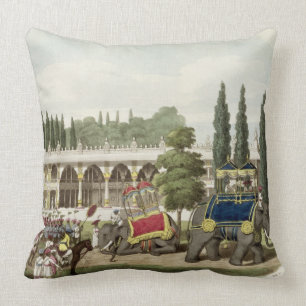 The Palace of Tippoo Sahib (1749-99) engraved by T Cushion