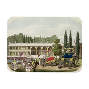 The Palace of Tippoo Sahib (1749-99) engraved by T Magnet