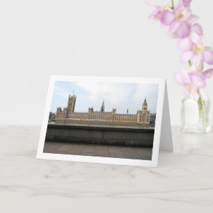 The Palace of Westminster, London Card