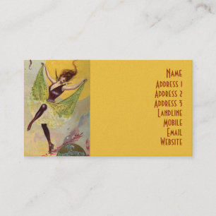 The Palace Theatre of Varieties Business Card