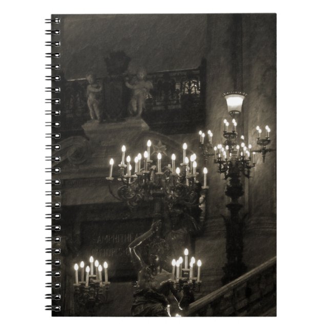 The Palais Garnier Paris France Notebook (Front)