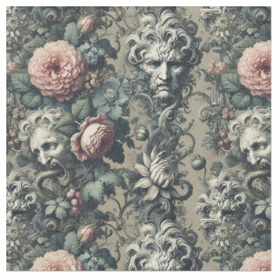 The Pale Purge – Gothic Classic Tile Fabric