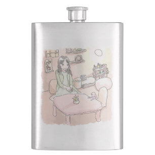 the pale rooms and soles of the feet hip flask