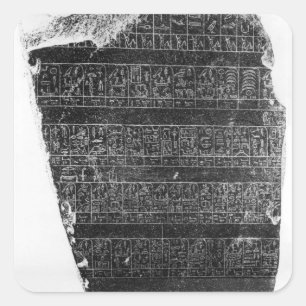 The Palermo stone Square Sticker