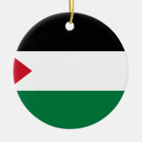 The Palestinian flag (علم فلسطين)